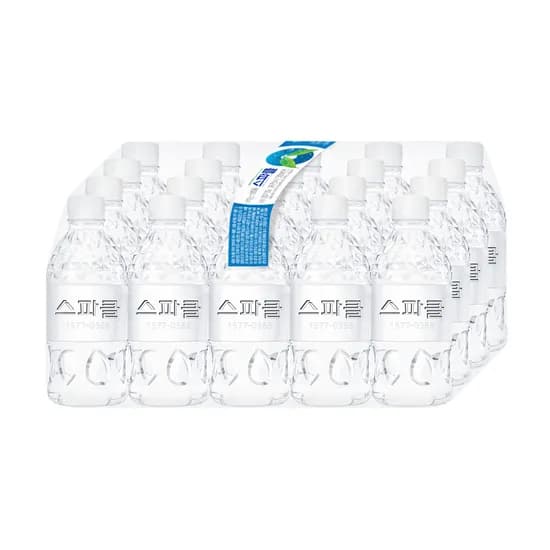 스파클 생수 무라벨, 330ml, 60개