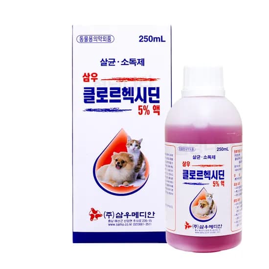 삼우 클로르헥시딘 5프로 액 250ml 1개