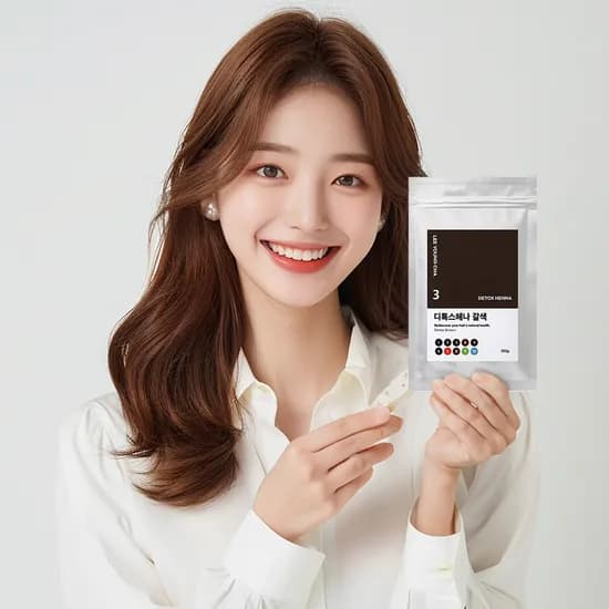 이영차 유기농 천연 헤나 10종 택1 100g x 5 갈색