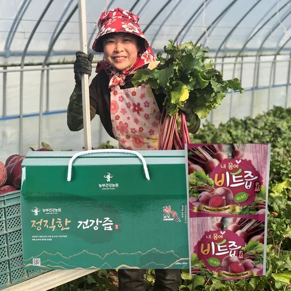 농부건강농원 정직한 비트즙 100ml 30포