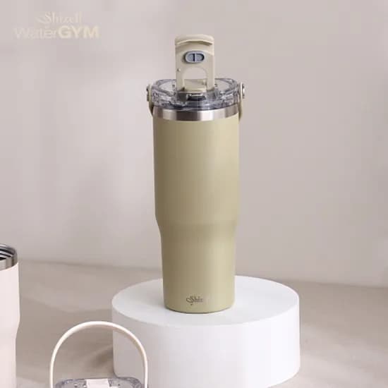 쉬젤 워터짐 텀블러, 올리브카키, 900ml, 1개