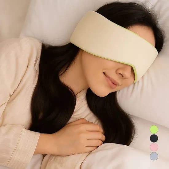 아띠꼴로 꿀잠 수면암막안대 1+1 어쉬그레이 2개
