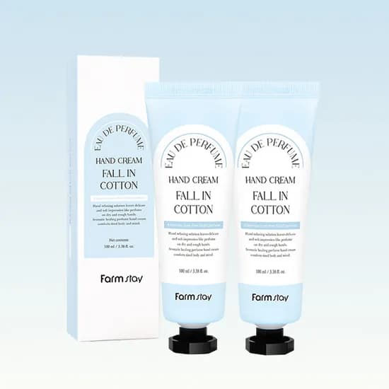 팜스테이 오드 퍼퓸 핸드크림 폴 인 코튼 100ml 2개