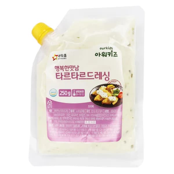 아워키즈 타르타르드레싱 250g 1개 5,500원