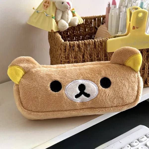 쿠마 봉제인형 파우치 곰돌이 본상품 1개
