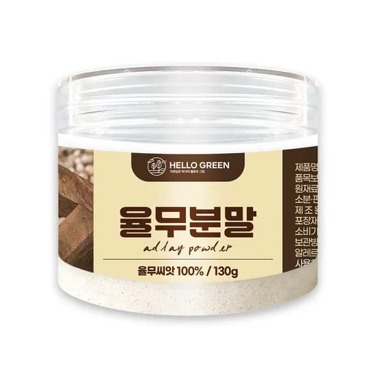 헬로우그린 국내산 율무분말 130g 1개