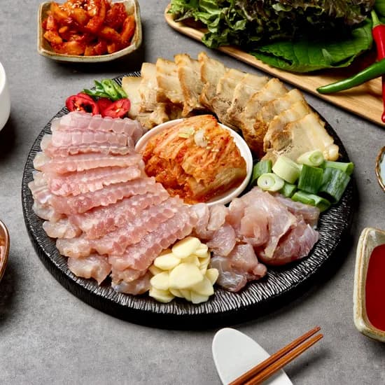 국산 전라도 목포 대청도 산지직송 숙성 홍어 1개 400g 중간숙성
