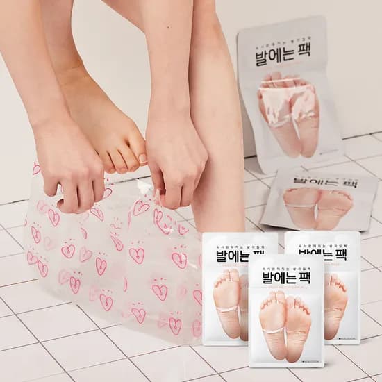 발에는 팩, 3개입