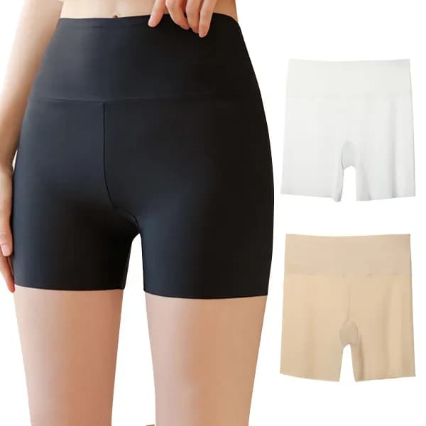 여성 쿨링 무봉제 보정팬티 속바지 블랙 XL 1개