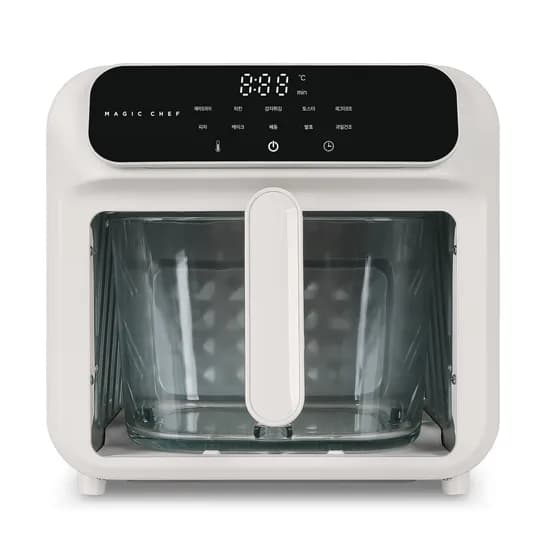 매직쉐프 유리 글라스 에어프라이어 MAF-K5500W 화이트 1개