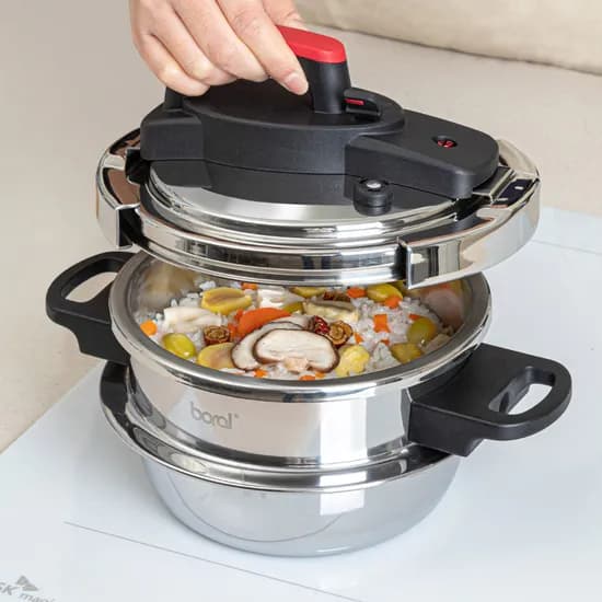 보랄 더 키친 IH 압력밥솥 BR-PC210, 2L, 1개