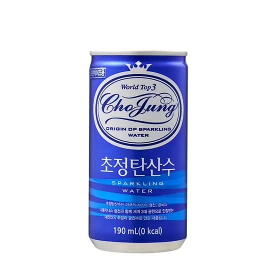 일화 초정 탄산수 플레인 190ml 30캔