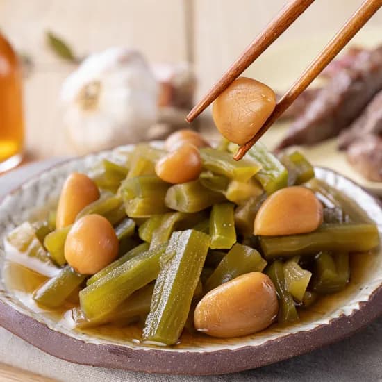 오독오독 궁채 알마늘 장아찌, 1kg, 2팩