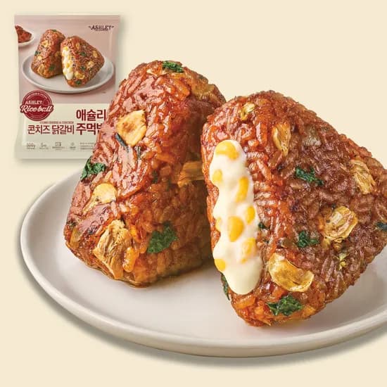 애슐리 콘치즈 닭갈비 주먹밥, 500g, 5개입, 1봉