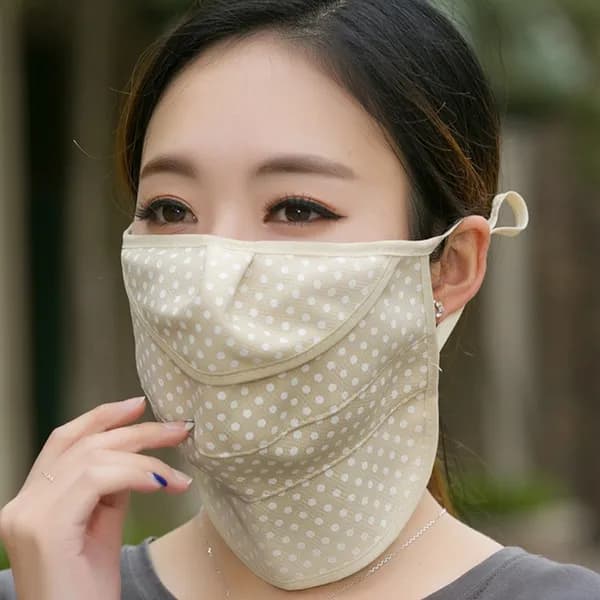 나이스코디 쿨링 페이스 마스크 도트베이지 1개 8,400원