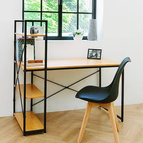 일루일루 마틴 H형 컴퓨터 책상 2size, W1200 X D600 X H720 mm, 1개
