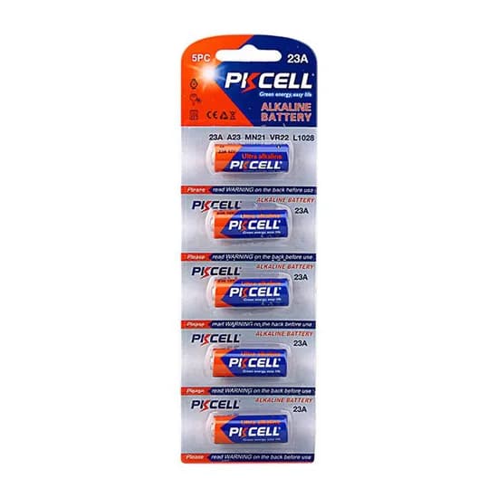 PKCELL 23A 12V 알카라인 건전지 5개입 1개