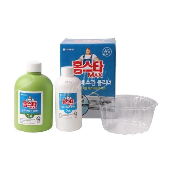 홈스타 맥스 싱크대 배수관 클리너 1개
