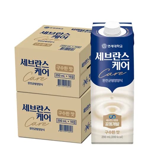 세브란스케어 완전균형영양식 구수한맛 200ml 32팩