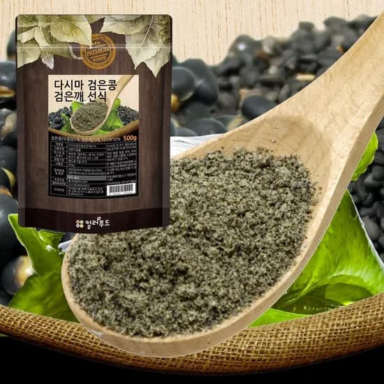 컬러푸드 검은콩검은깨선식 500g 1개