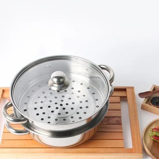 디엔 토프 IH 2단 전골 & 찜솥, 28cm, 1개