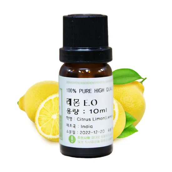 허브솝 천연 아로마 에센셜오일, 레몬, 10ml, 1개