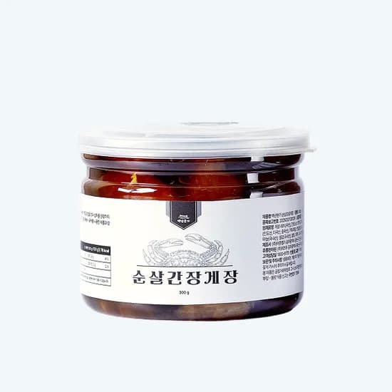 백년본가 국내산 순살 간장게장 300g 1개