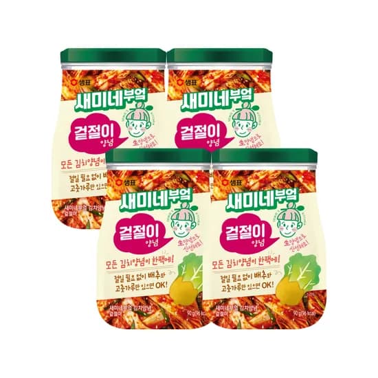 샘표 새미네부엌 겉절이양념 90g 4개