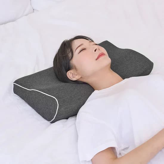 따잠 목편한 3D 고밀도 메모리폼 경추베개 딥그레이 W50xL30xH10/5cm 2개