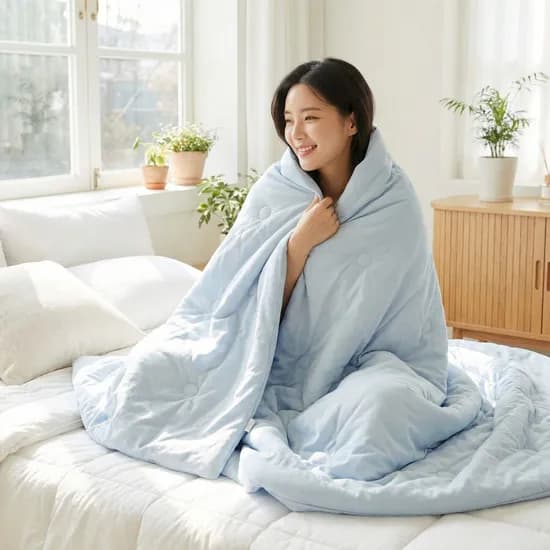 알뜰공식 시원코지 냉감이불, 화이트, 슈퍼싱글SS, 1개