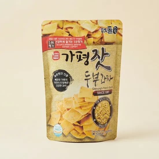미가푸드 가평잣 두부과자 110g 5개