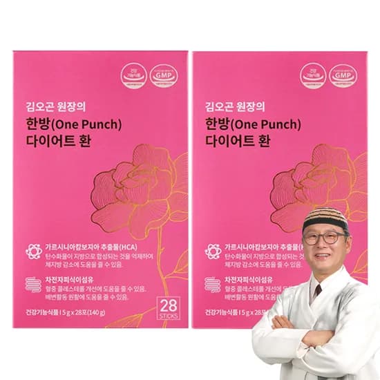 김오곤 원장의 한방 다이어트 환 5g 28포 2개