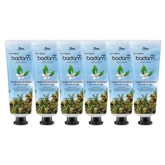 제주 바담 핸드크림 감귤꽃 70ml 6개