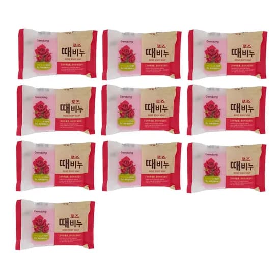 태광 장미 향수 때비누 150g 10개