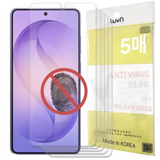 레드울프 지문방지 액정보호필름, 갤럭시 S26 울트라 (S948), 5매, 1개