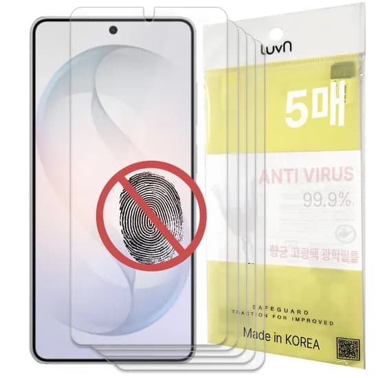 레드울프 지문방지 액정보호필름, 갤럭시 S26 플러스 (S947), 5매, 1개