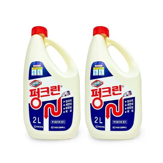 유한락스 펑크린 2L 2개