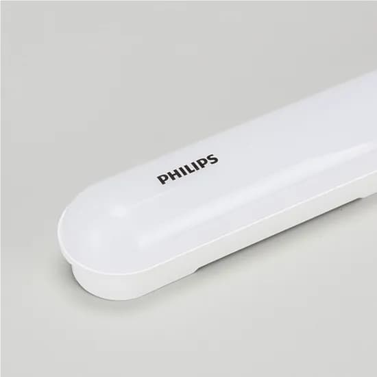 필립스 플리커프리 LED 일자등 주방등, 화이트바디, 30W, 1개