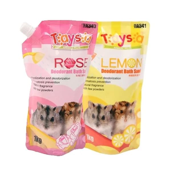 에이사 햄스터 목욕 모래 레몬향 1kg 4개 18,710원