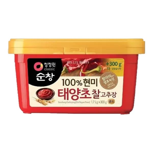 청정원 순창 태양초 찰고추장 2kg 1개 12,290원