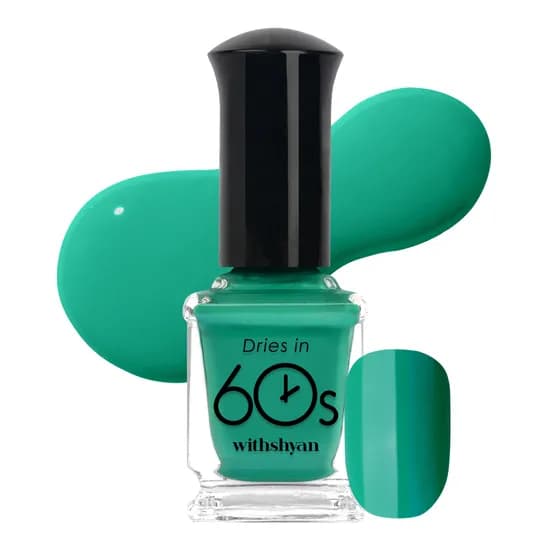 위드샨 60초 건조 매니큐어, 비바그린, 9ml, 1개