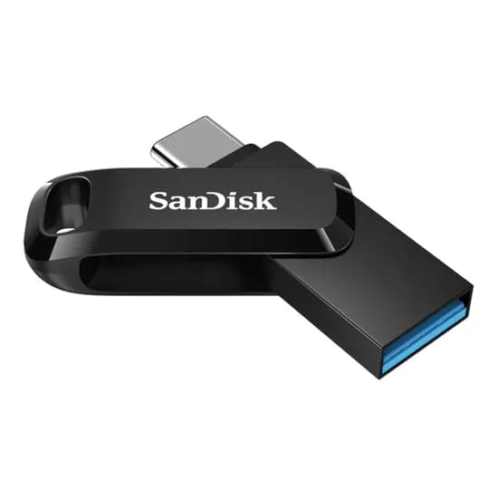 샌디스크 울트라 듀얼 드라이브 고 USB 메모리 128GB 블랙 1개