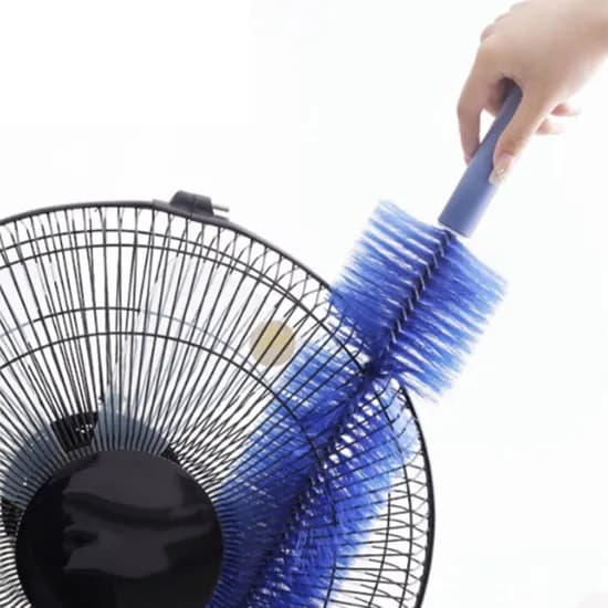 선풍기 틈새 먼지제거 브러쉬, 블루, 2개