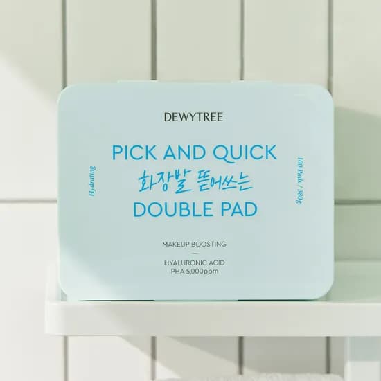 듀이트리 픽앤퀵 화장발 뜯어쓰는 더블 패드, 100매입, 1개