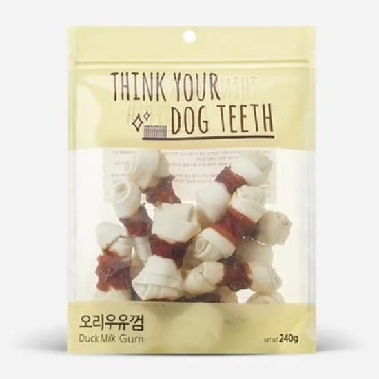 더주스 띵독 강아지 딩고껌, 오리딩고본껌, 240g, 15P, 1개