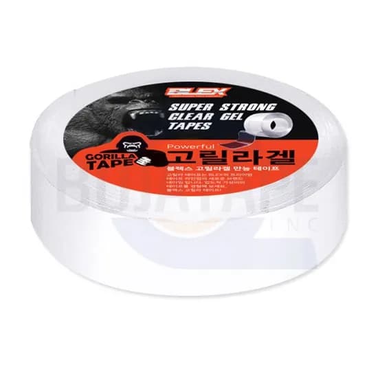 BLEX 고릴라겔 초강력 양면 만능 테이프, 투명, 24mm, 5m, 1개, 두께 2T