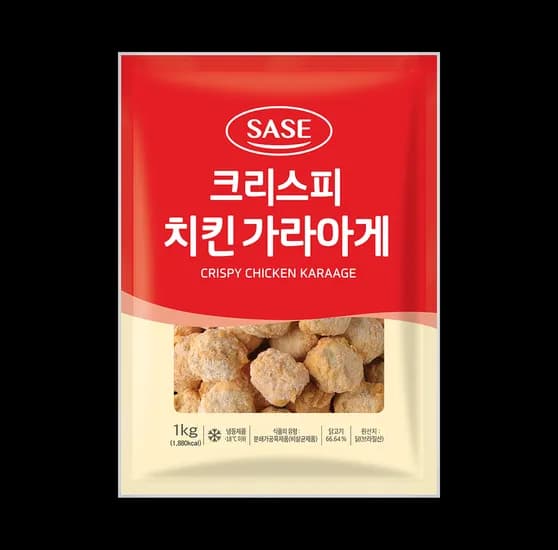 사세 크리스피 치킨 가라아게 1kg 1개