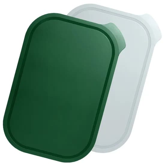 애슬라 칼집 안나는 4T 양면 항균 TPU 도마, 중형, 캐슬턴그린 1개 + 스톤그레이 1개, 2개