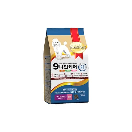 나인케어 강아지사료, 뼈/관절강화, 3kg, 1개