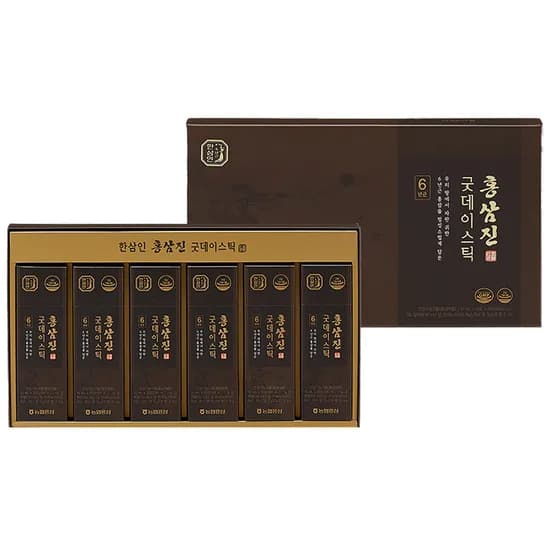 한삼인 홍삼진 굿데이 스틱, 10ml, 60포